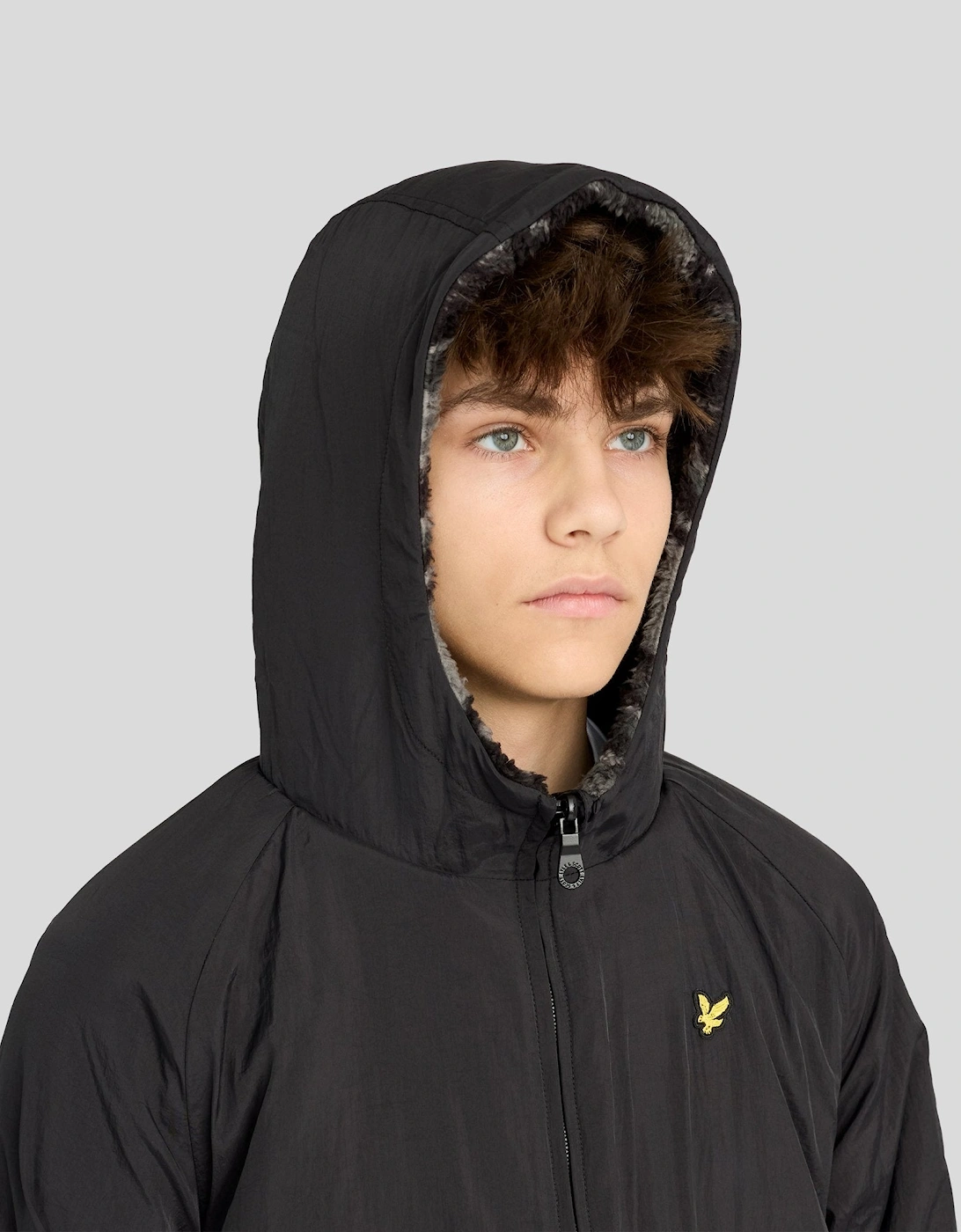 Reversible Print Fleece Jacket