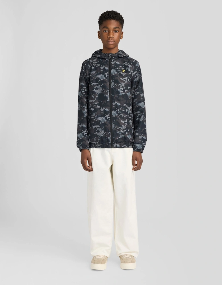 Pixelated Water Resistant Jacket