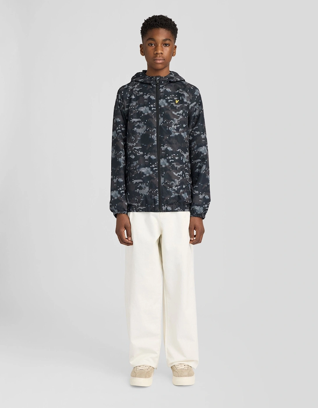 Pixelated Water Resistant Jacket