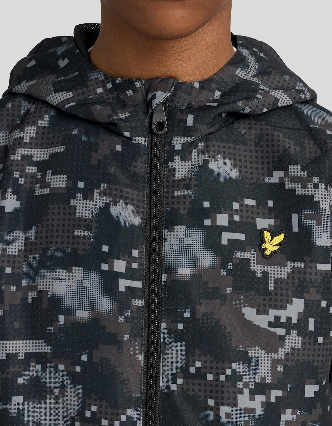 Pixelated Water Resistant Jacket