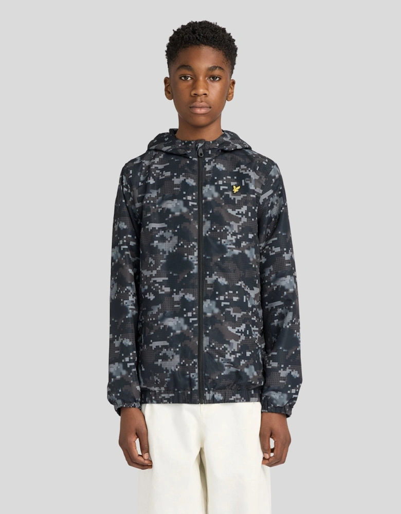 Pixelated Water Resistant Jacket