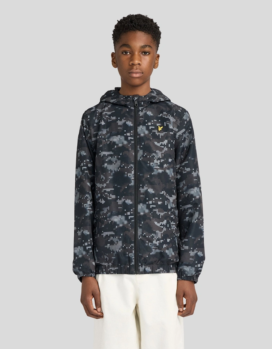 Pixelated Water Resistant Jacket