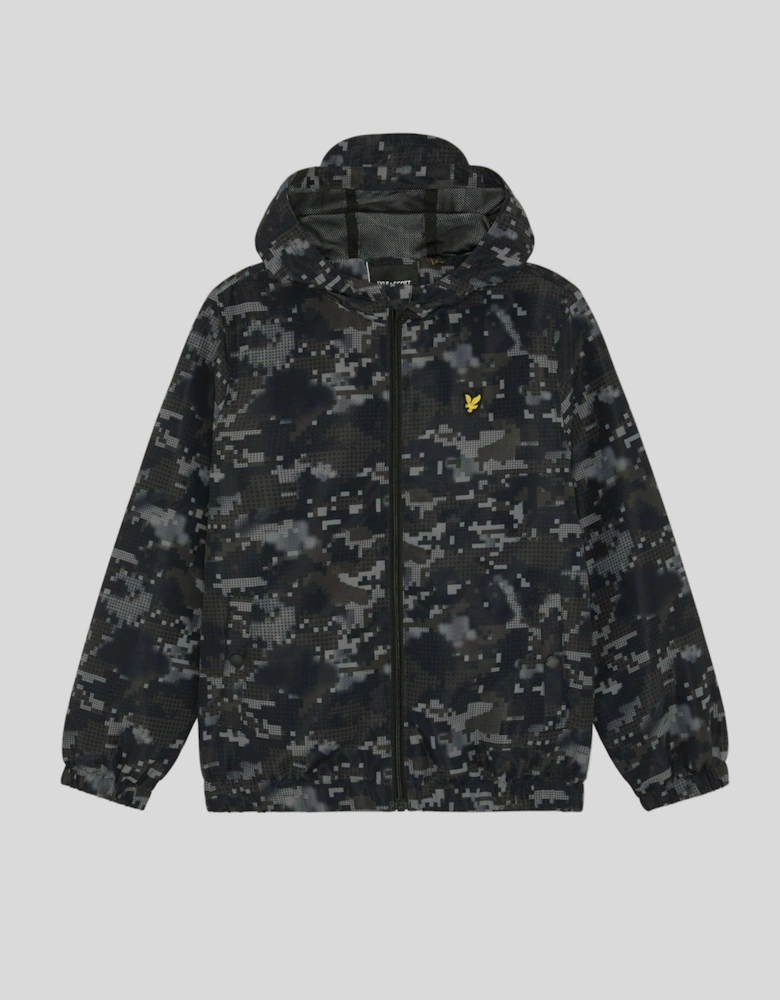 Pixelated Water Resistant Jacket