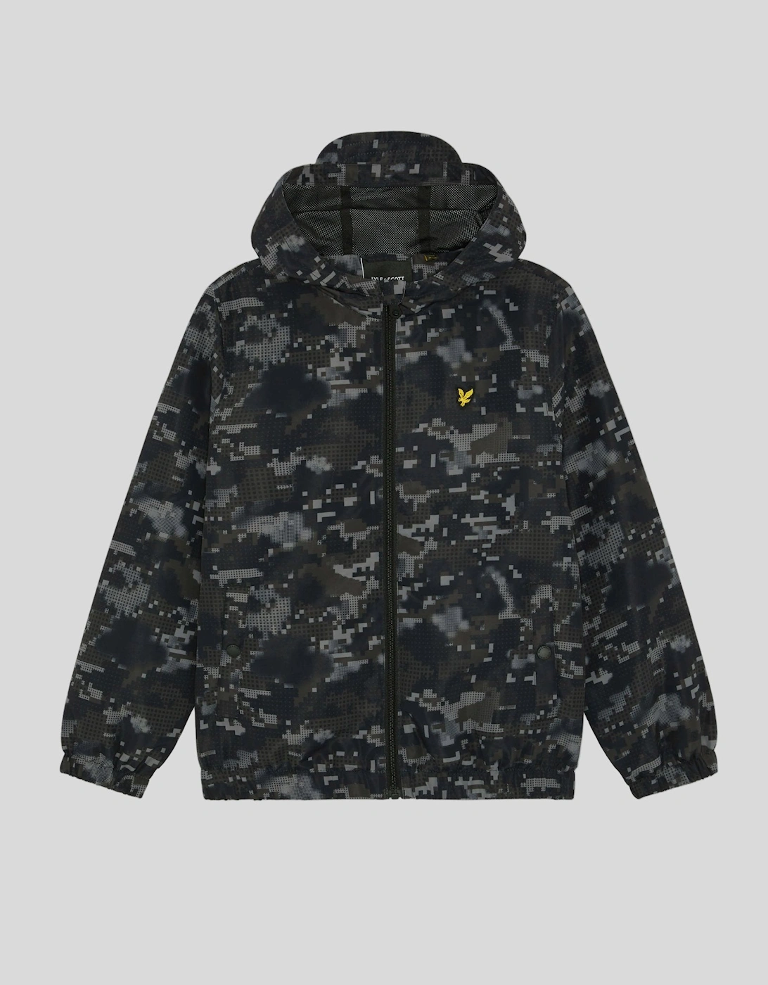Pixelated Water Resistant Jacket