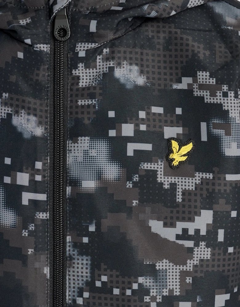 Pixelated Water Resistant Jacket