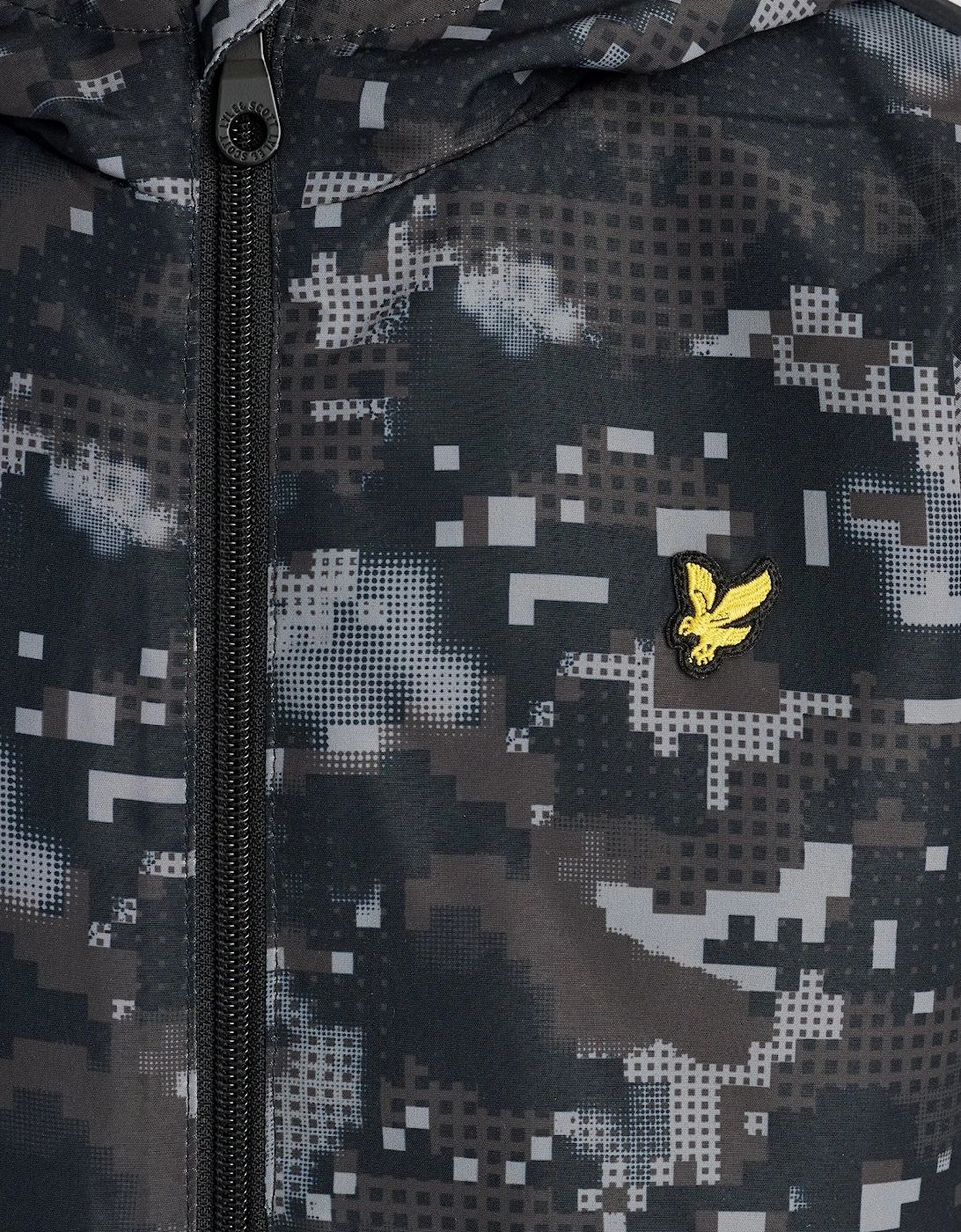 Pixelated Water Resistant Jacket