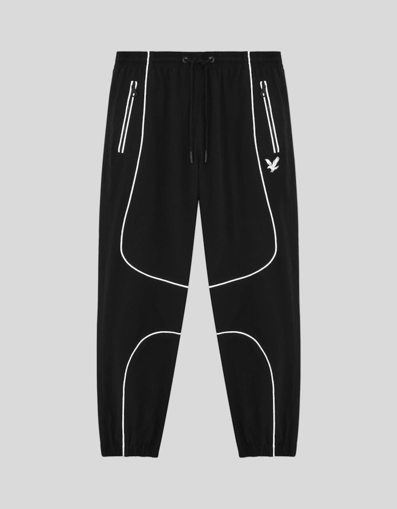 Reflective Piped Track Pants