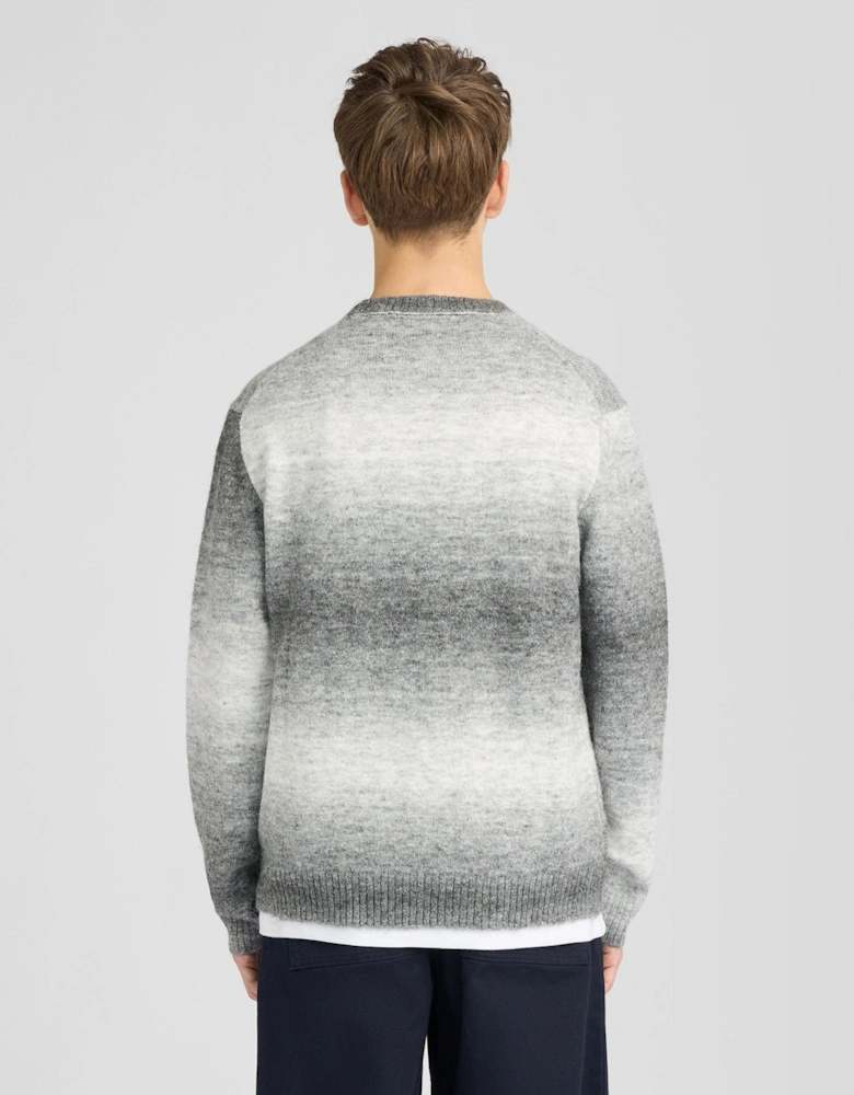 Ombre Crew Neck Jumper