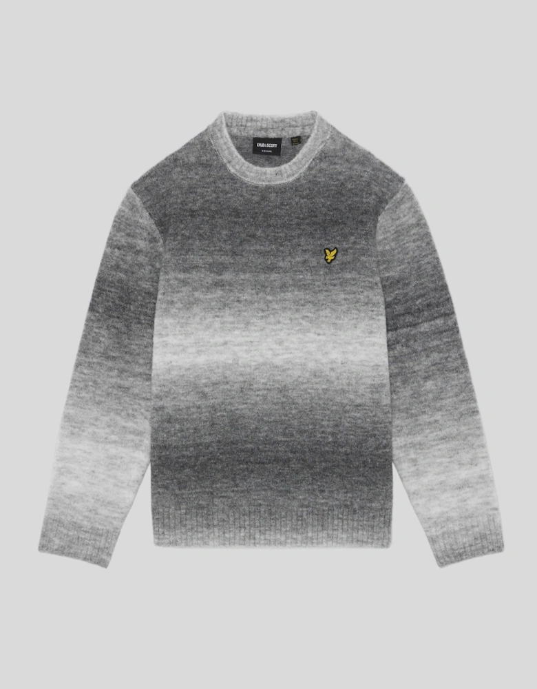 Ombre Crew Neck Jumper