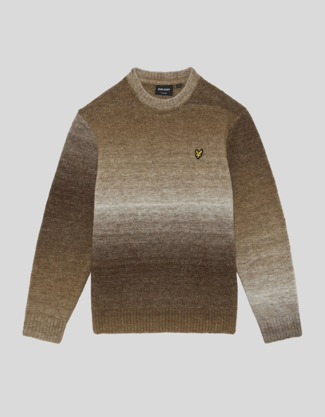 Ombre Crew Neck Jumper