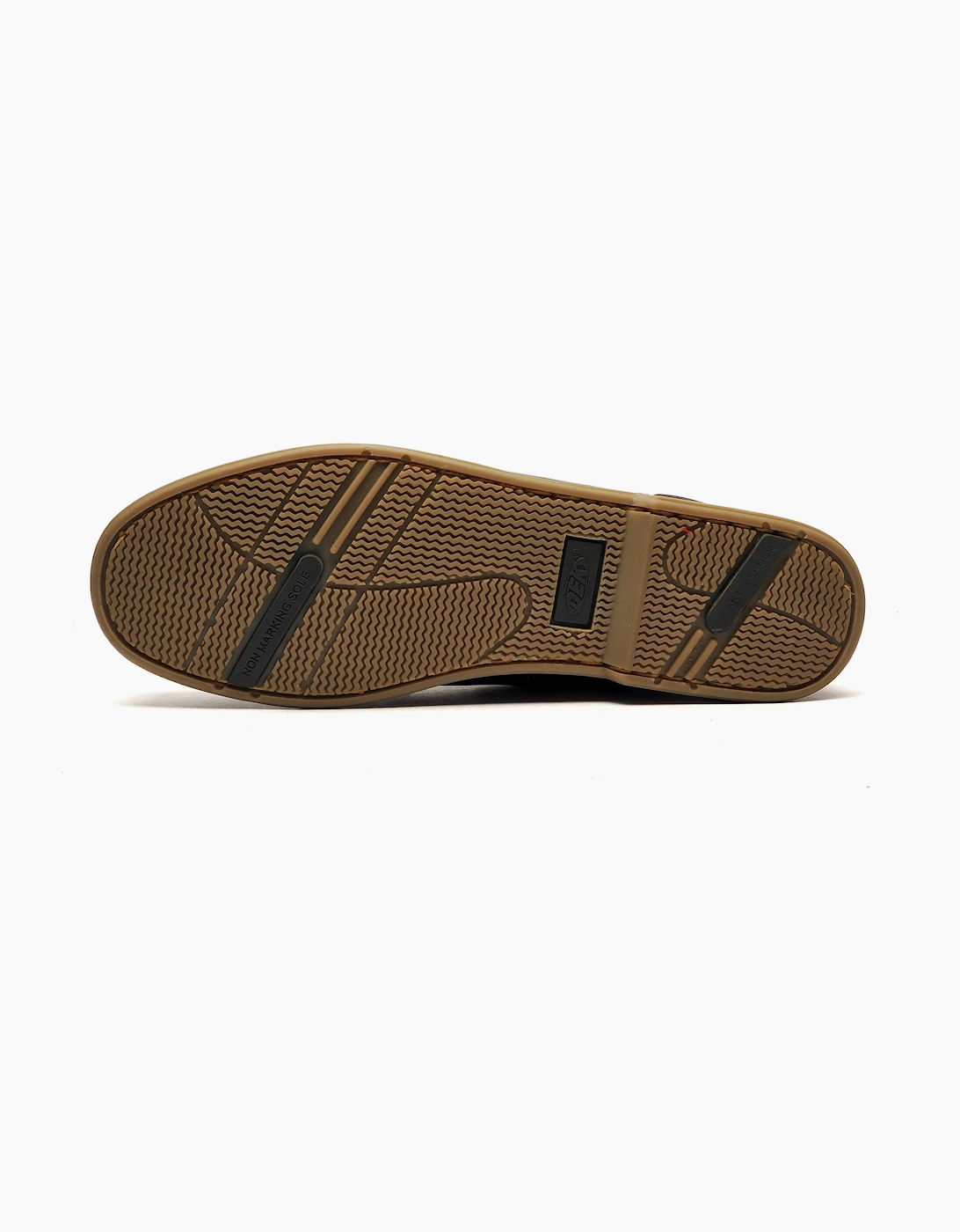 Dek Saltburn Moc Mens Navy/Brown