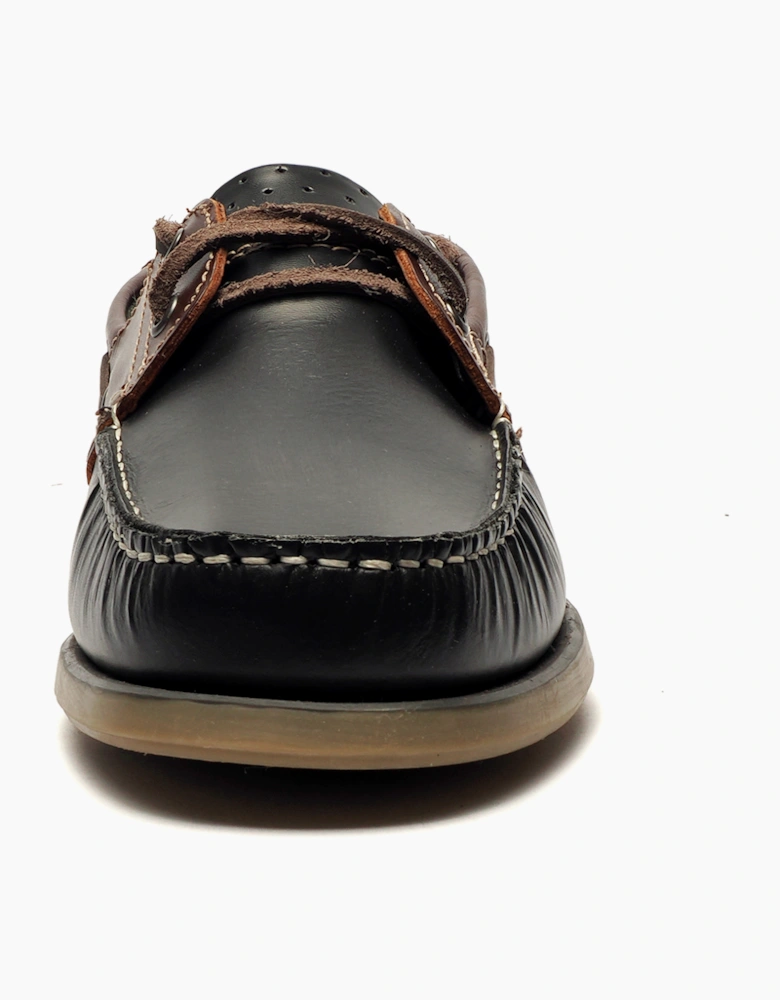 Dek Saltburn Moc Mens Navy/Brown
