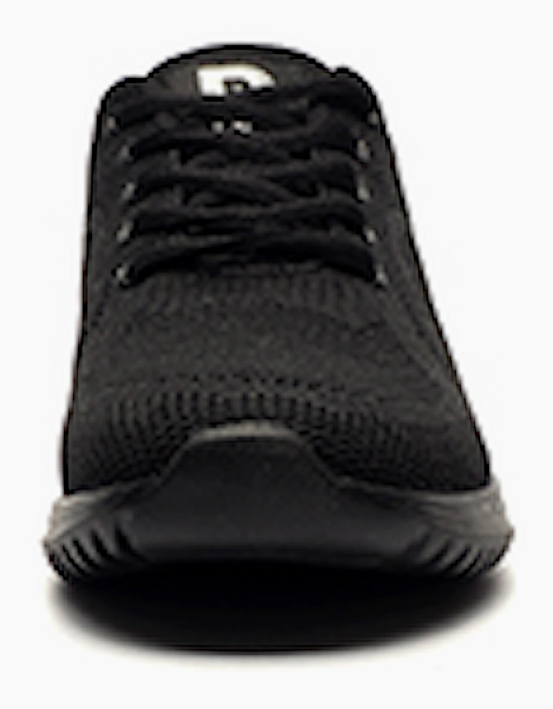 Dek Freeways Memory Foam Trainers Black