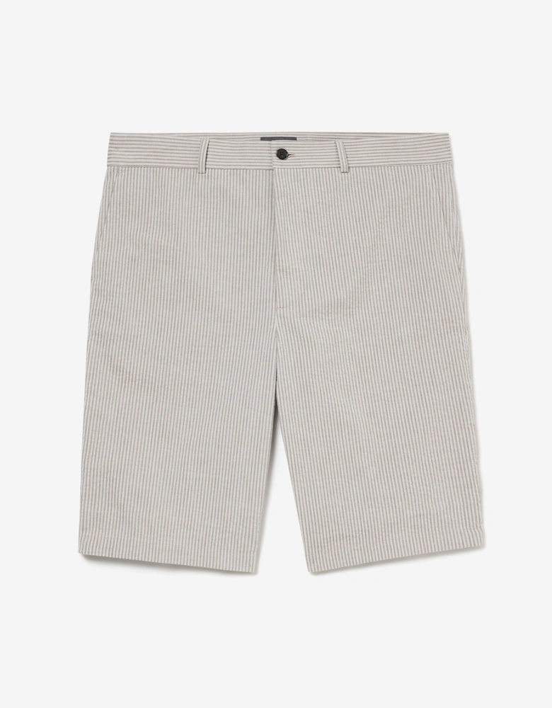 Oliver Sweeney Cotton Seersucker Shorts