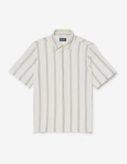 Charcoal Stripe Cotton