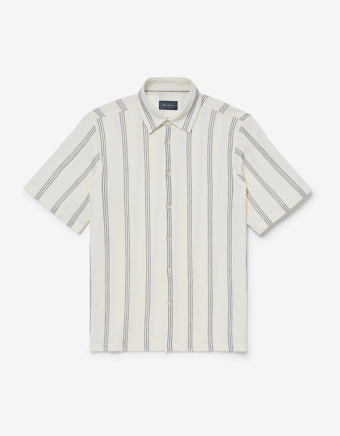 Oliver Sweeney Linen Short-Sleeved Shirt