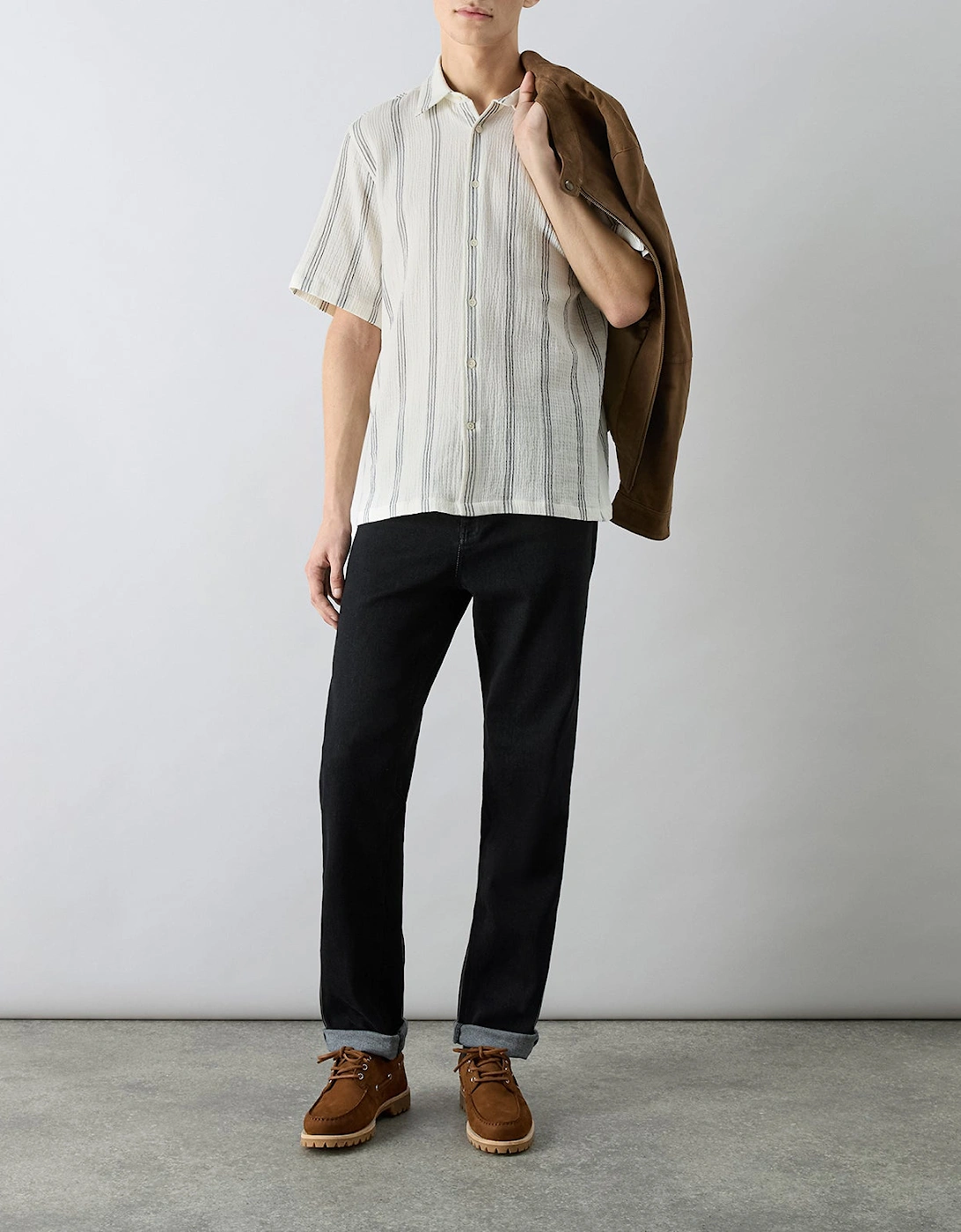 Oliver Sweeney Linen Short-Sleeved Shirt