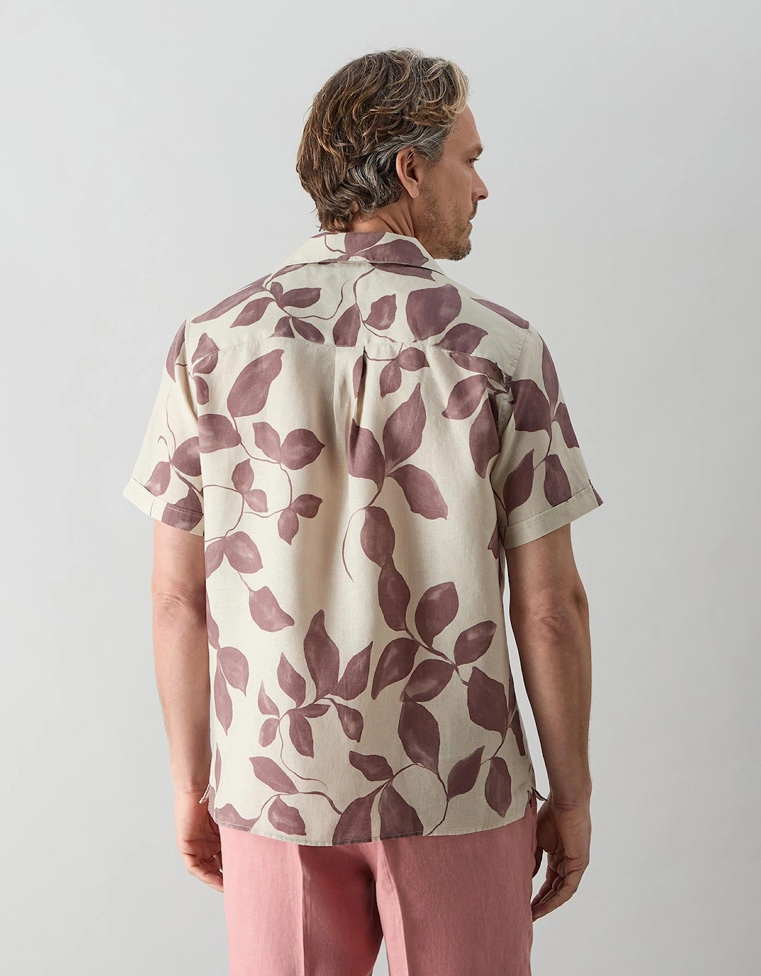 Oliver Sweeney Printed Linen Riviera Shirt