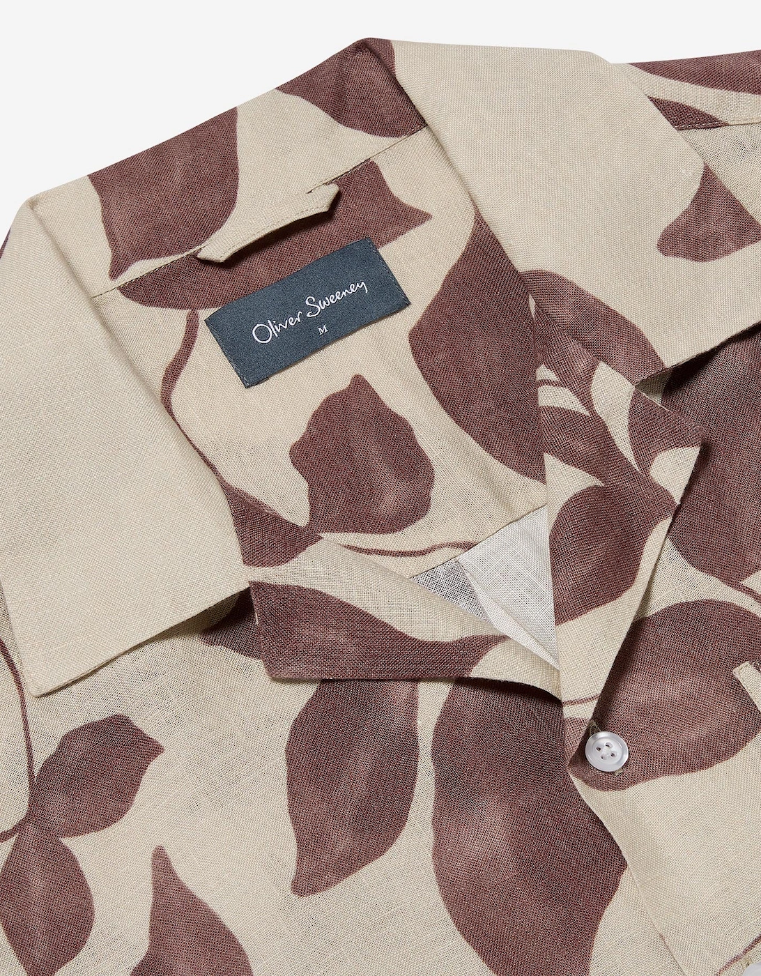 Oliver Sweeney Printed Linen Riviera Shirt