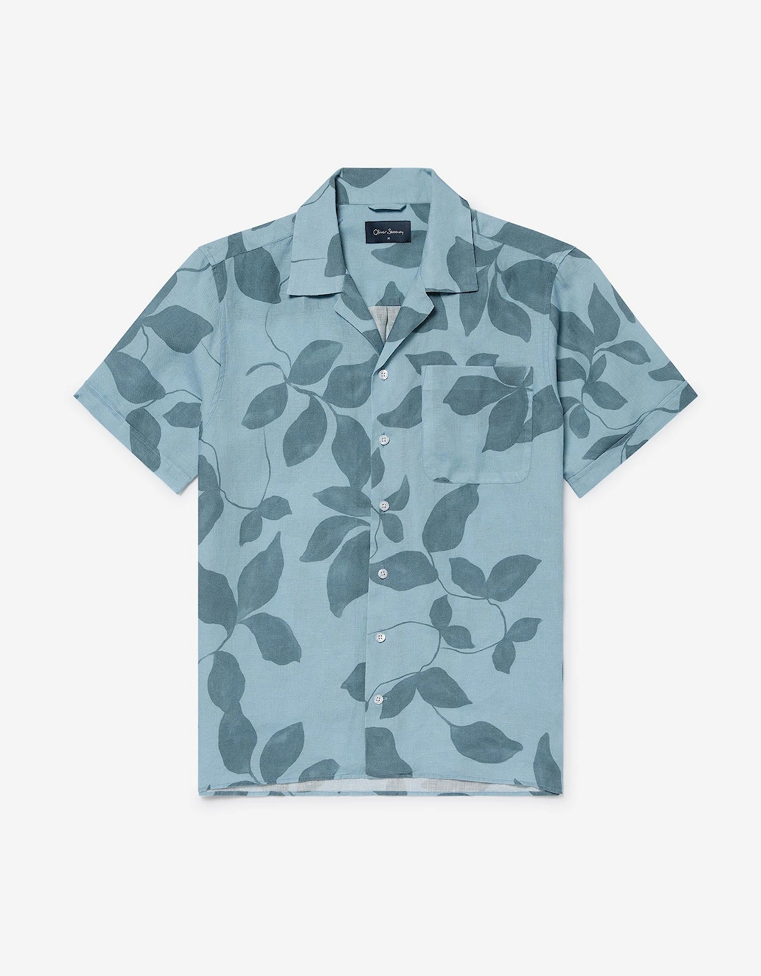 Oliver Sweeney Printed Linen Riviera Shirt