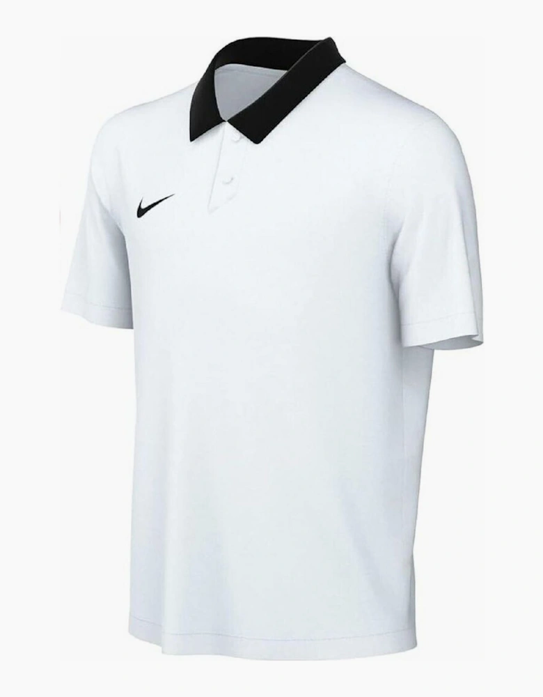 Printed Logo Collared Neck Short Sleeve Shirt