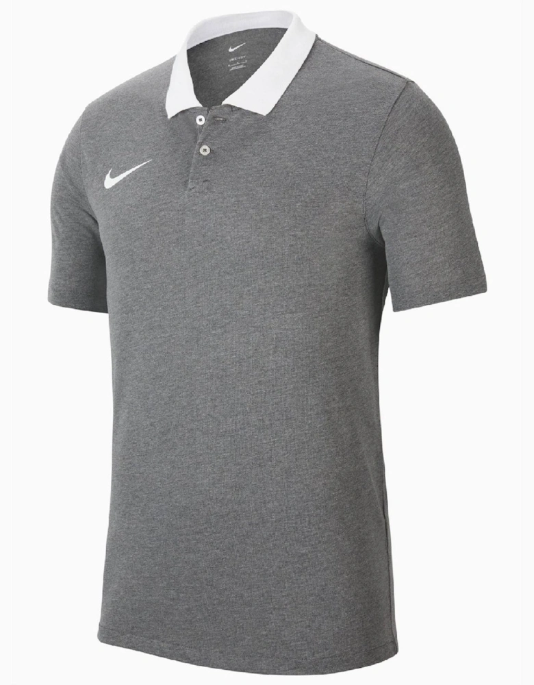 Printed Logo Collared Neck Short Sleeve Shirt