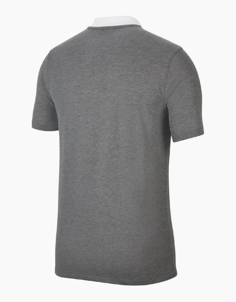 Printed Logo Collared Neck Short Sleeve Shirt