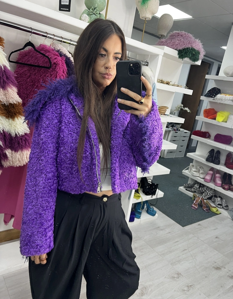 Eco Shearling Mixed Sinead Jacket