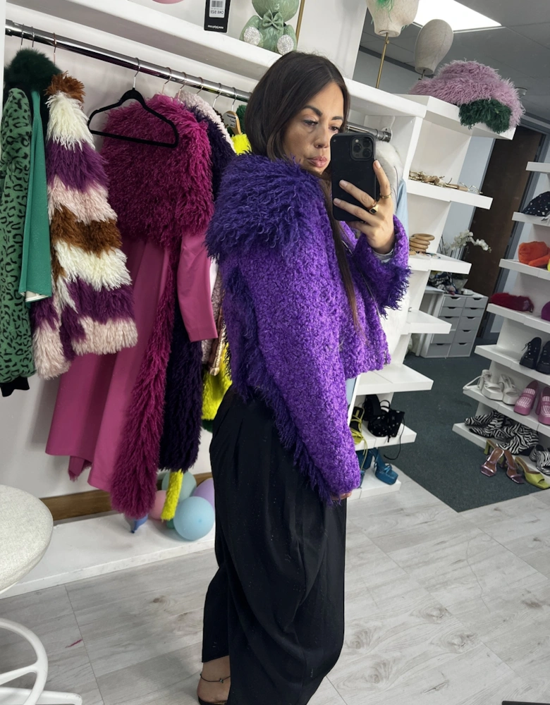 Eco Shearling Mixed Sinead Jacket