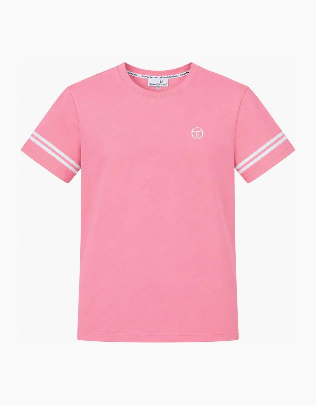 Sergio Tacchini Grello T-Shirt Geranium Pink/White