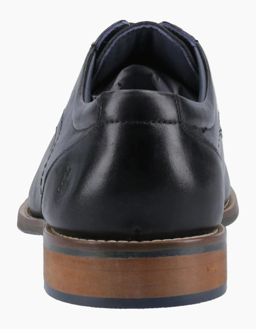 Hush Puppies Damien Lace Up Leather Men's Black Lace-Up Shoes