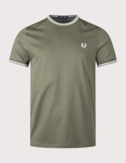 87B Laurel Wreath Green/Ecru/Dusky Blue