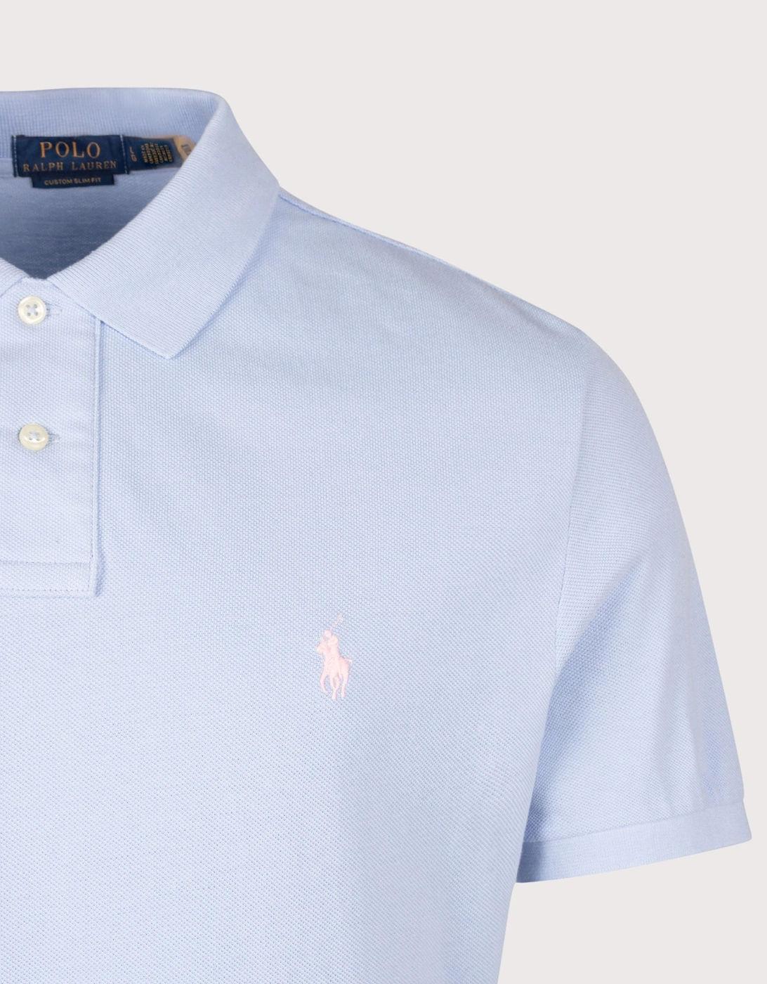 Custom Slim Fit Mesh Polo Shirt