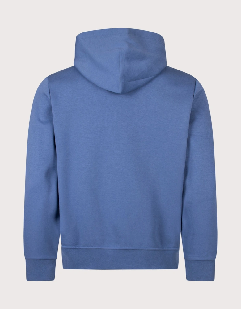 Zip Through Double Knit Hoodie
