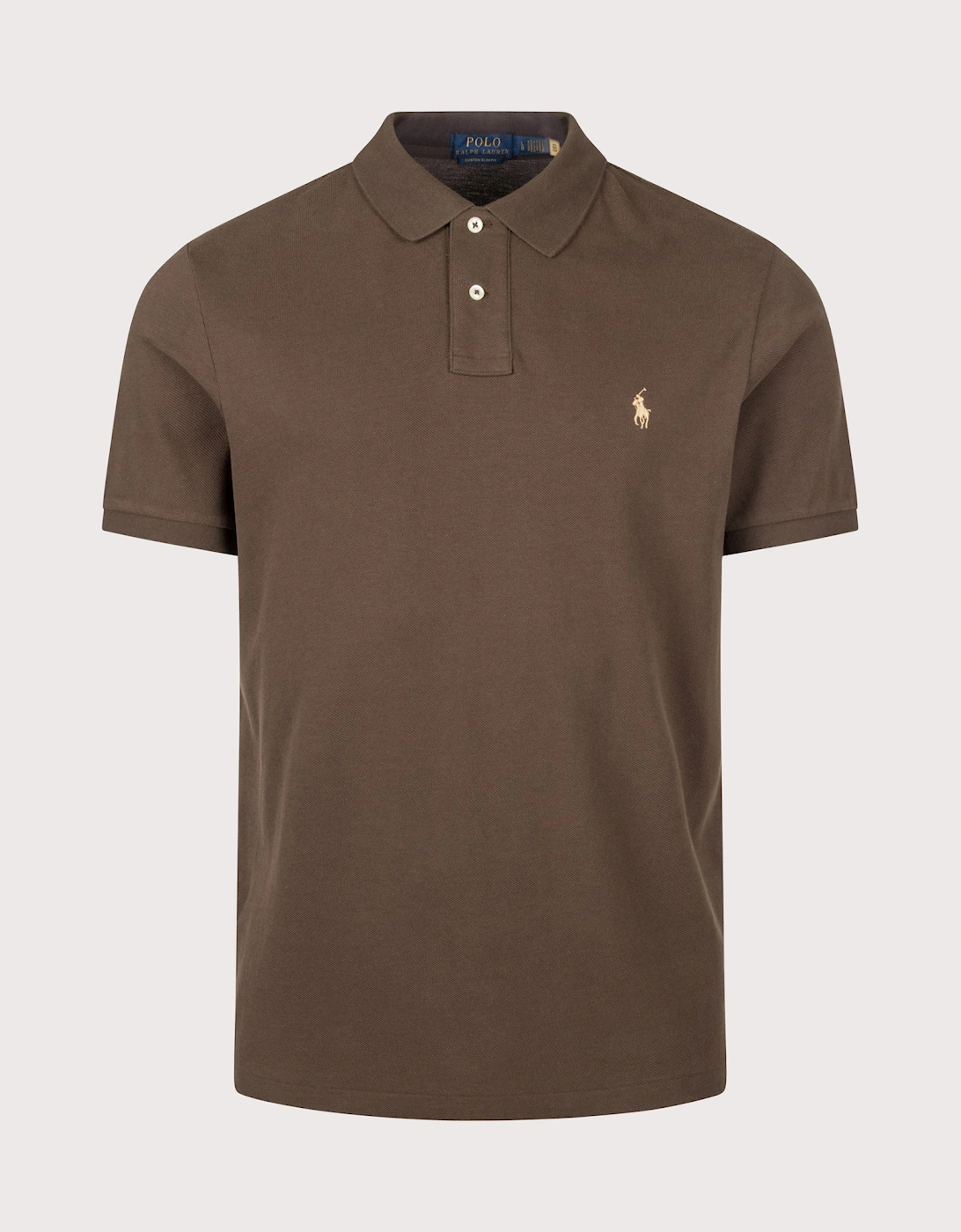 Custom Slim Fit Mesh Polo Shirt