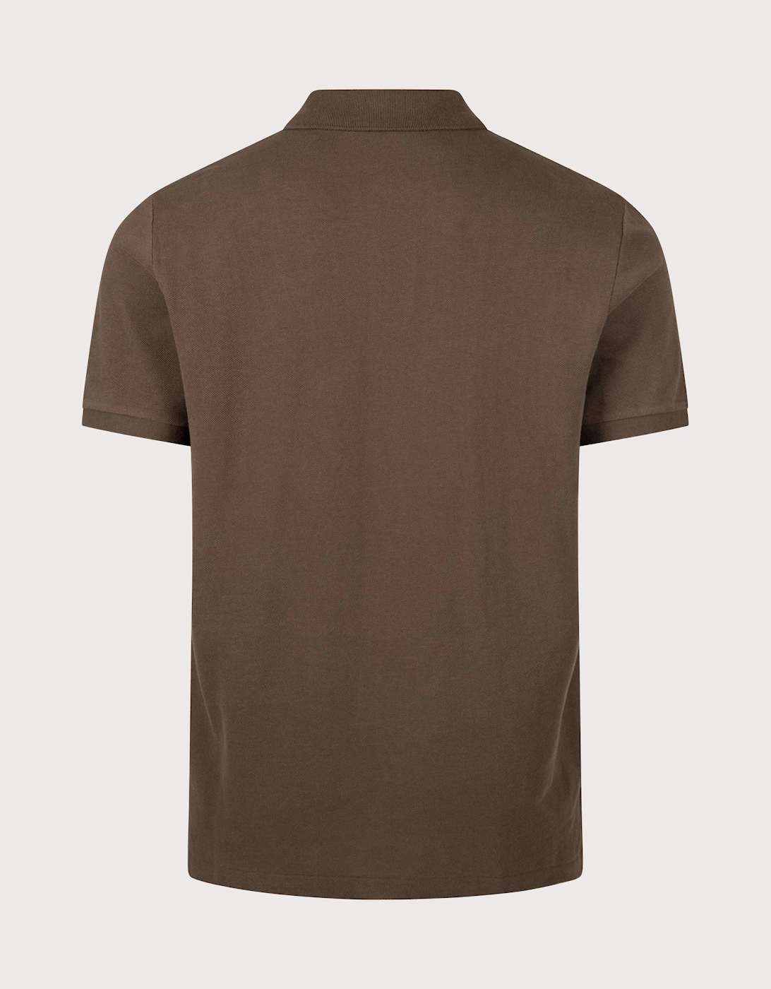 Custom Slim Fit Mesh Polo Shirt