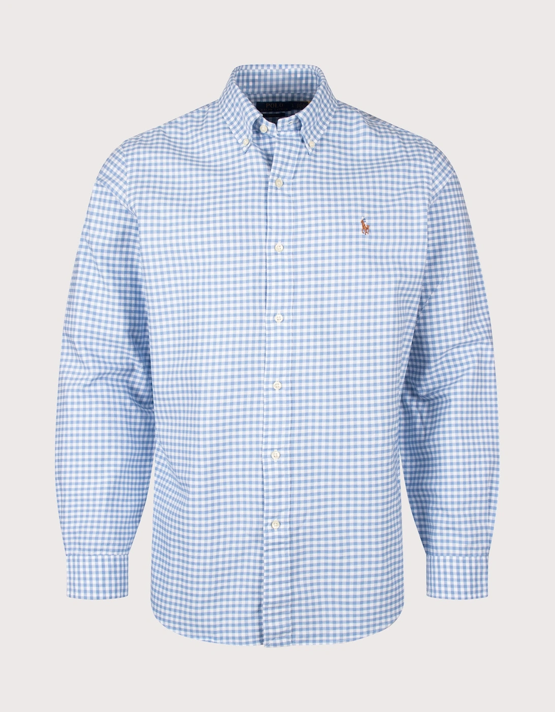 Custom Fit Gingham Oxford Shirt