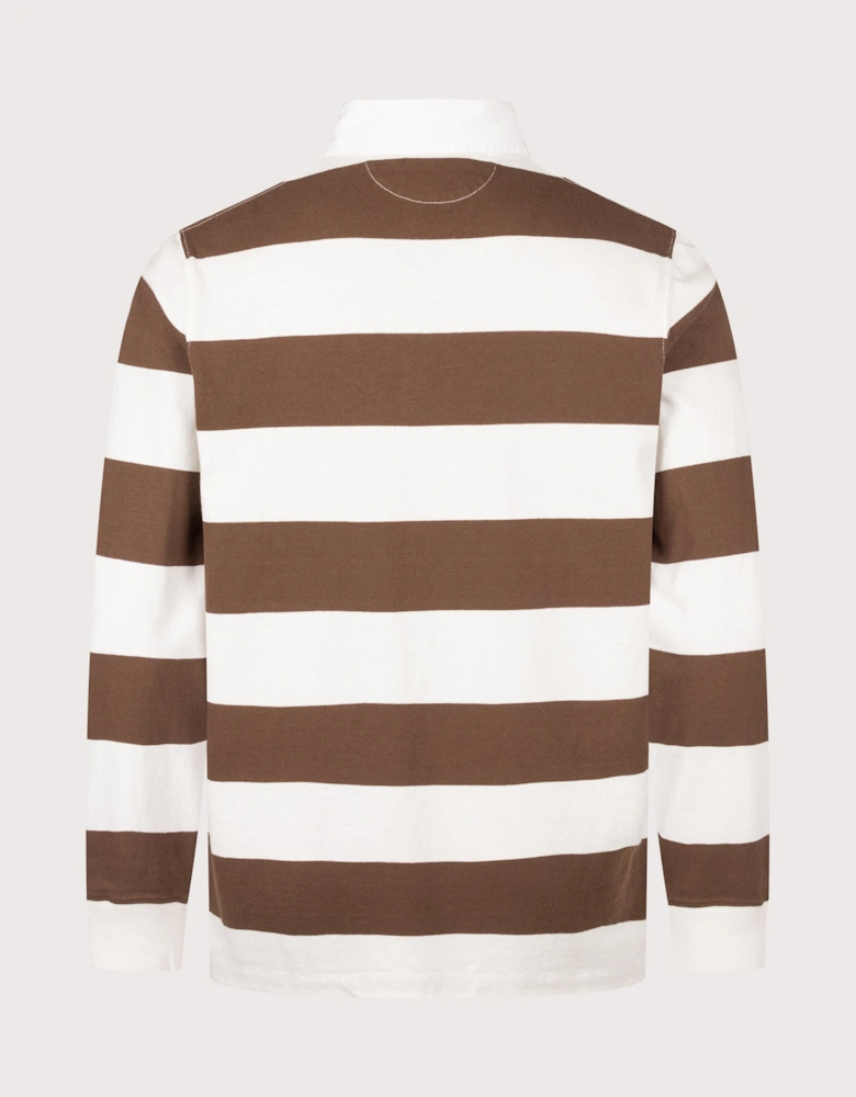 Classic Fit The Iconic Striped Rugby Shirt
