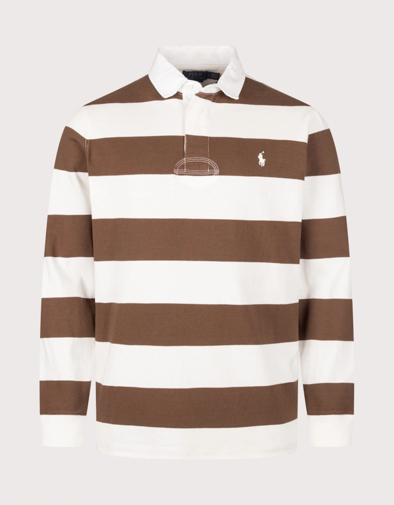 Classic Fit The Iconic Striped Rugby Shirt