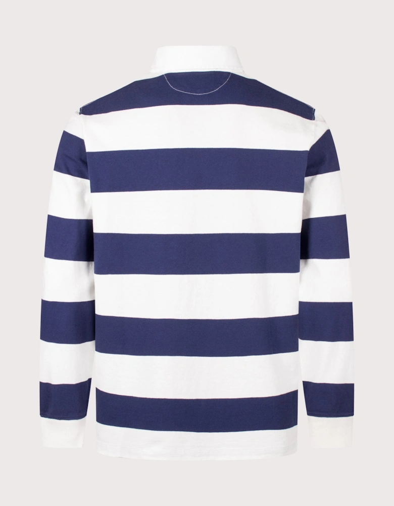 Classic Fit The Iconic Striped Rugby Shirt
