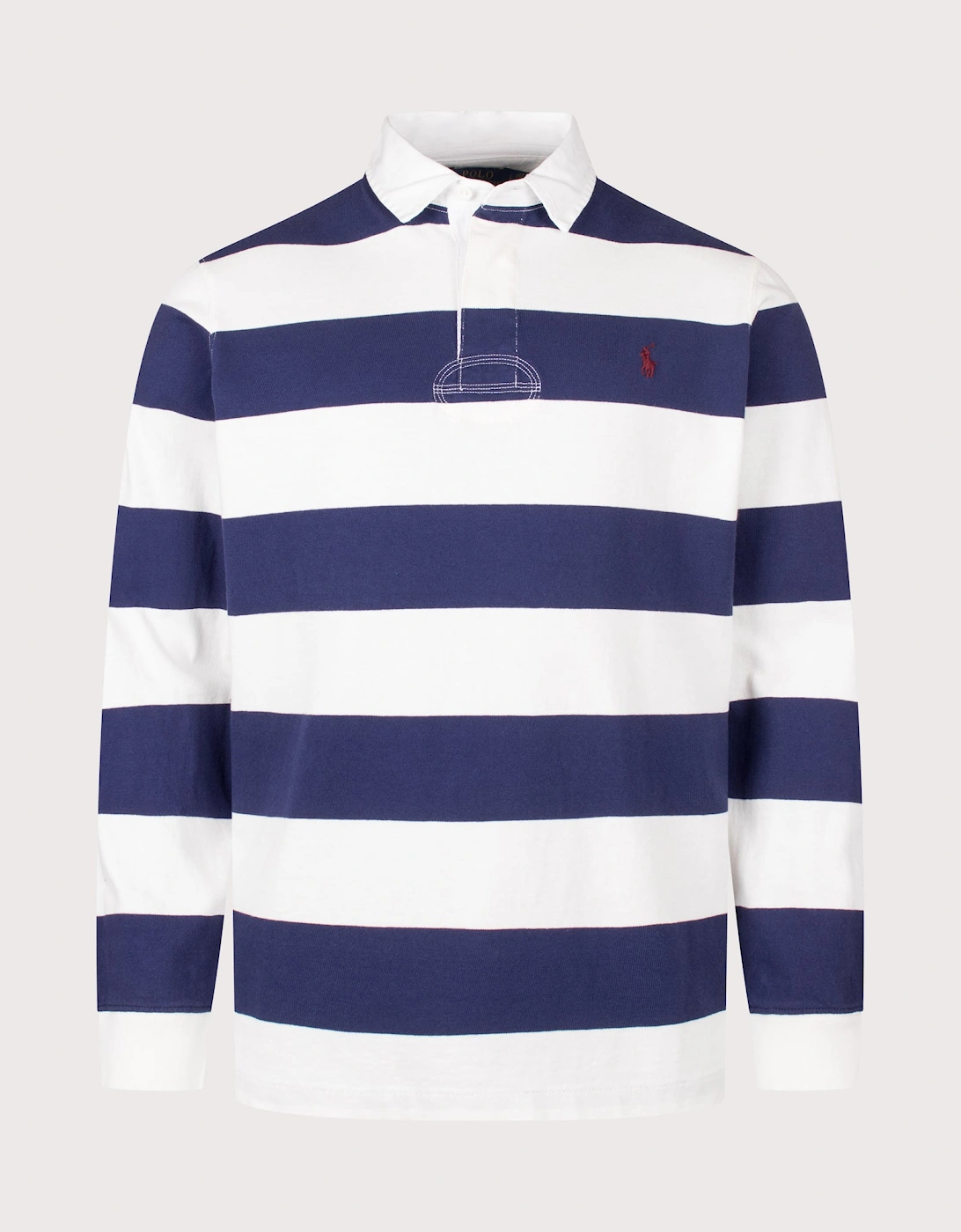 Classic Fit The Iconic Striped Rugby Shirt