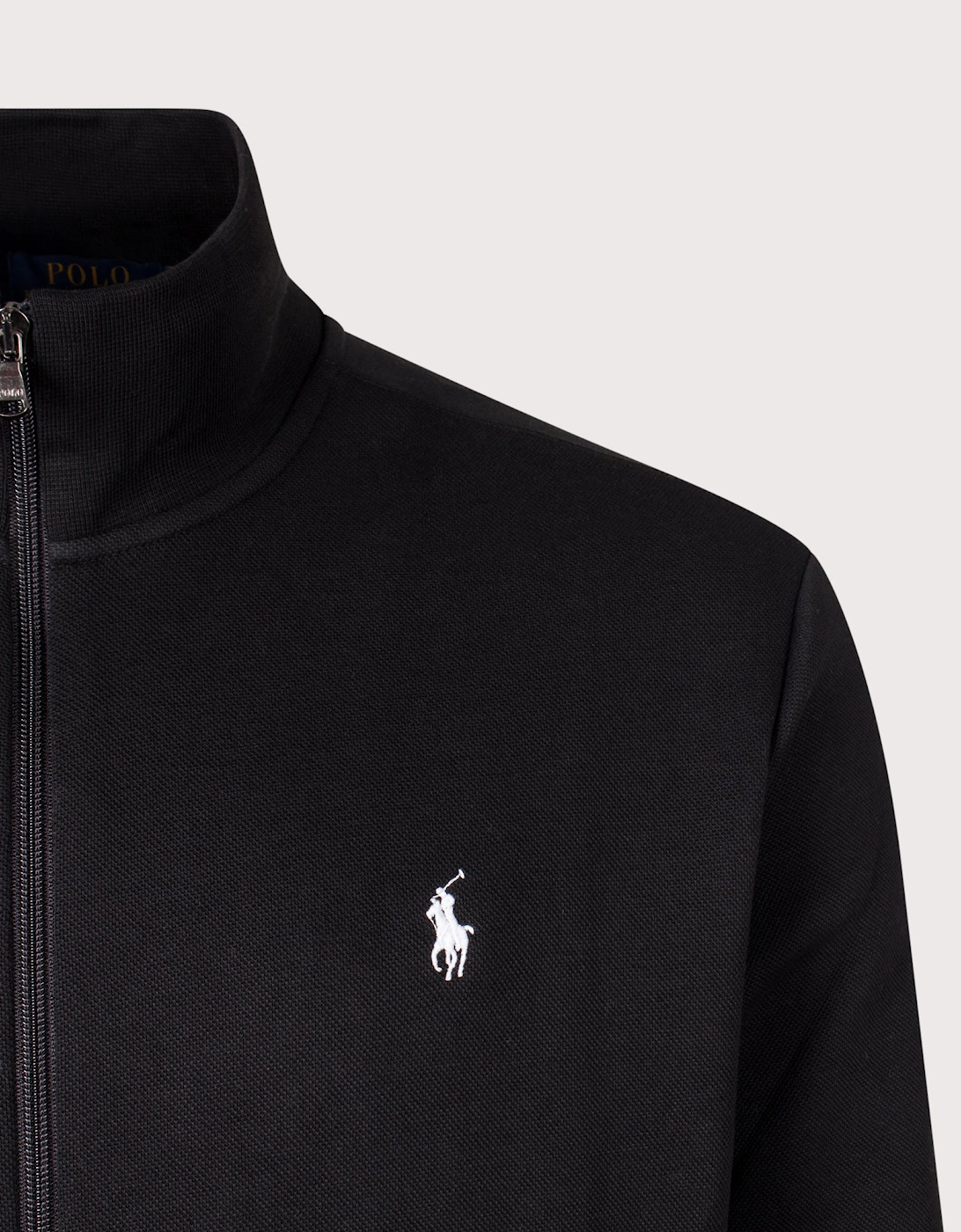 Regular Fit Double Knit Track Top