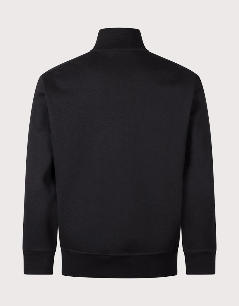 Regular Fit Double Knit Track Top