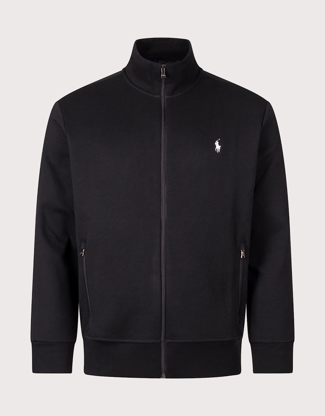 Regular Fit Double Knit Track Top