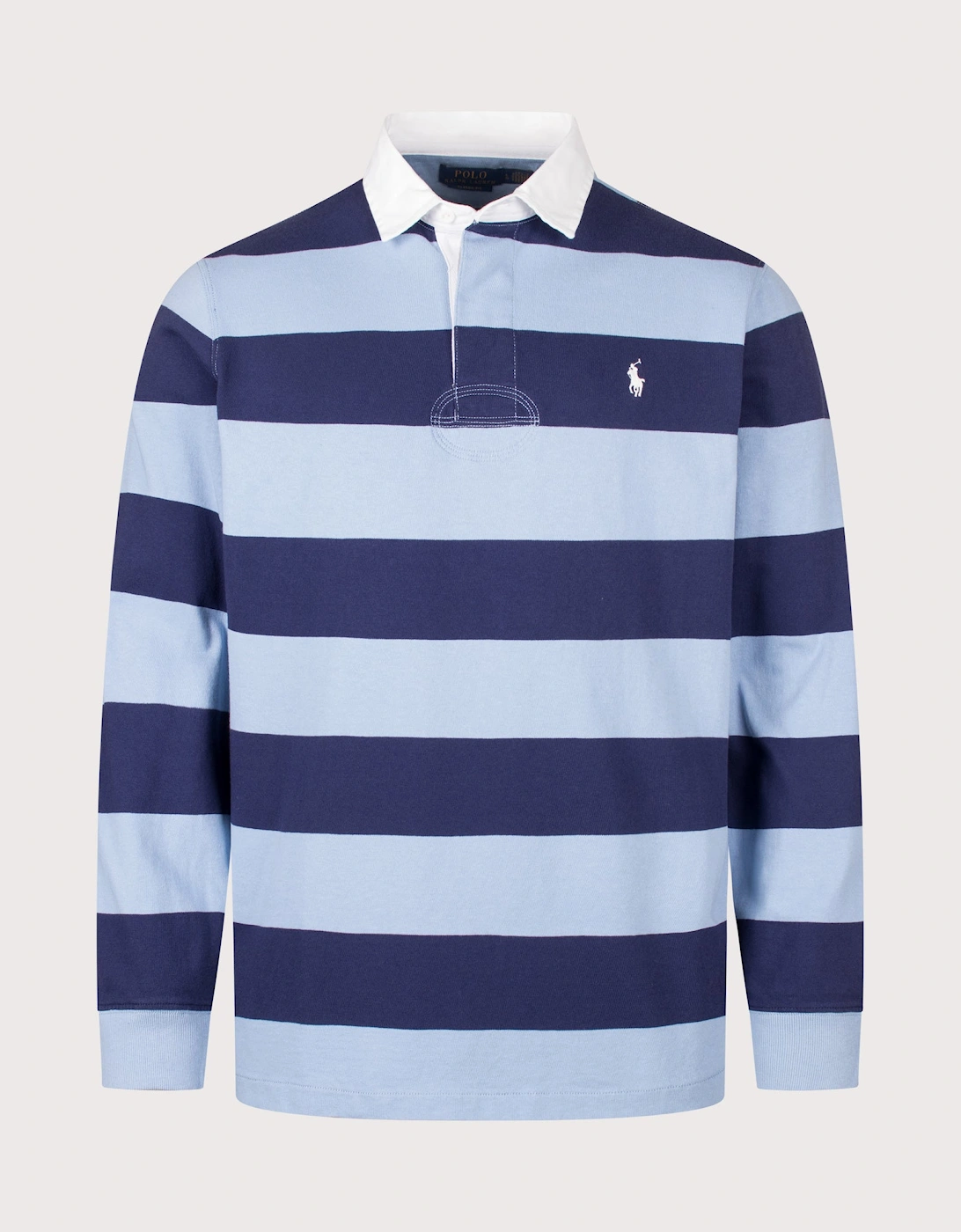Classic Fit The Iconic Striped Rugby Shirt