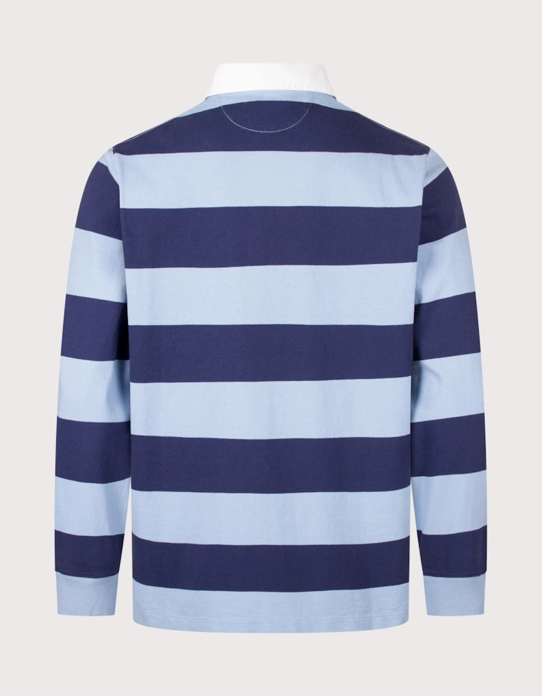 Classic Fit The Iconic Striped Rugby Shirt