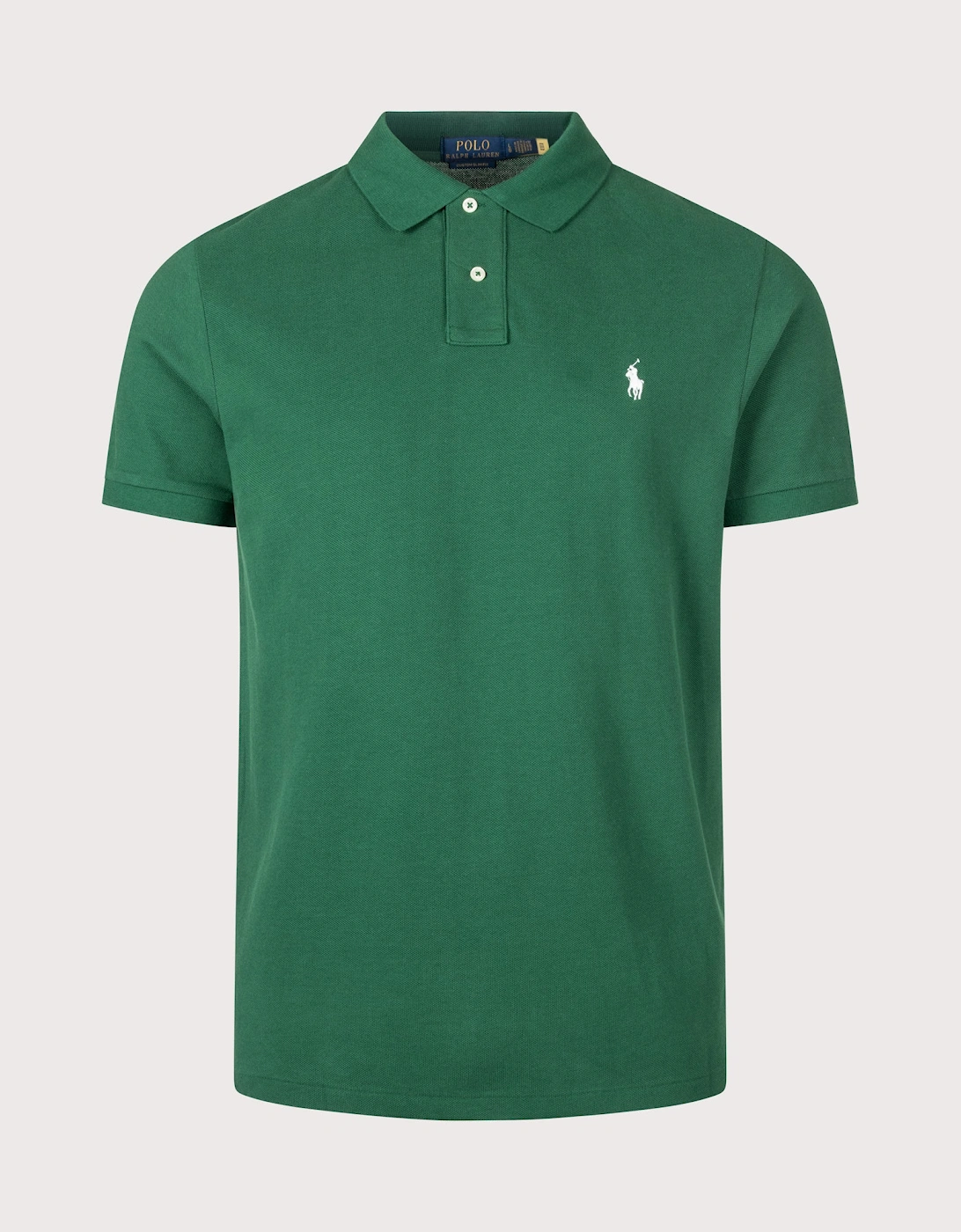 Custom Slim Fit Mesh Polo Shirt