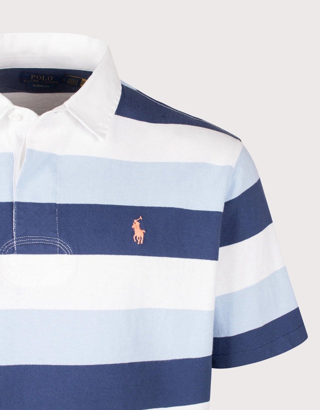 Classic Fit Short Sleeve Rugby Shirt