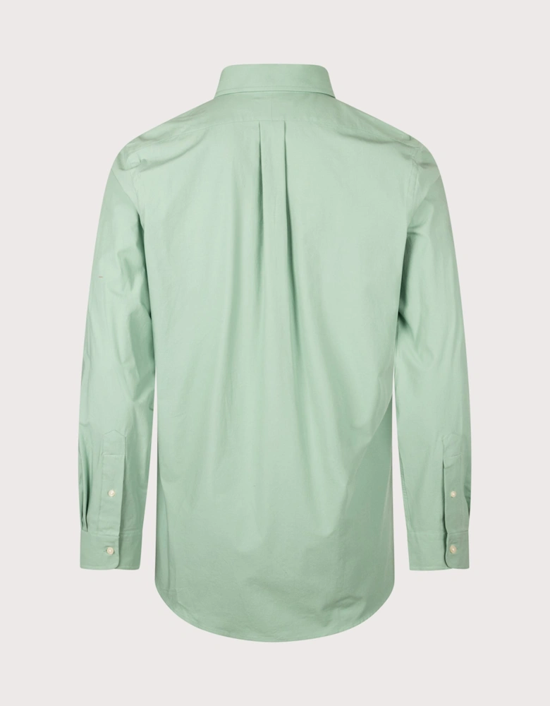 Custom Fit Stretch Poplin Shirt