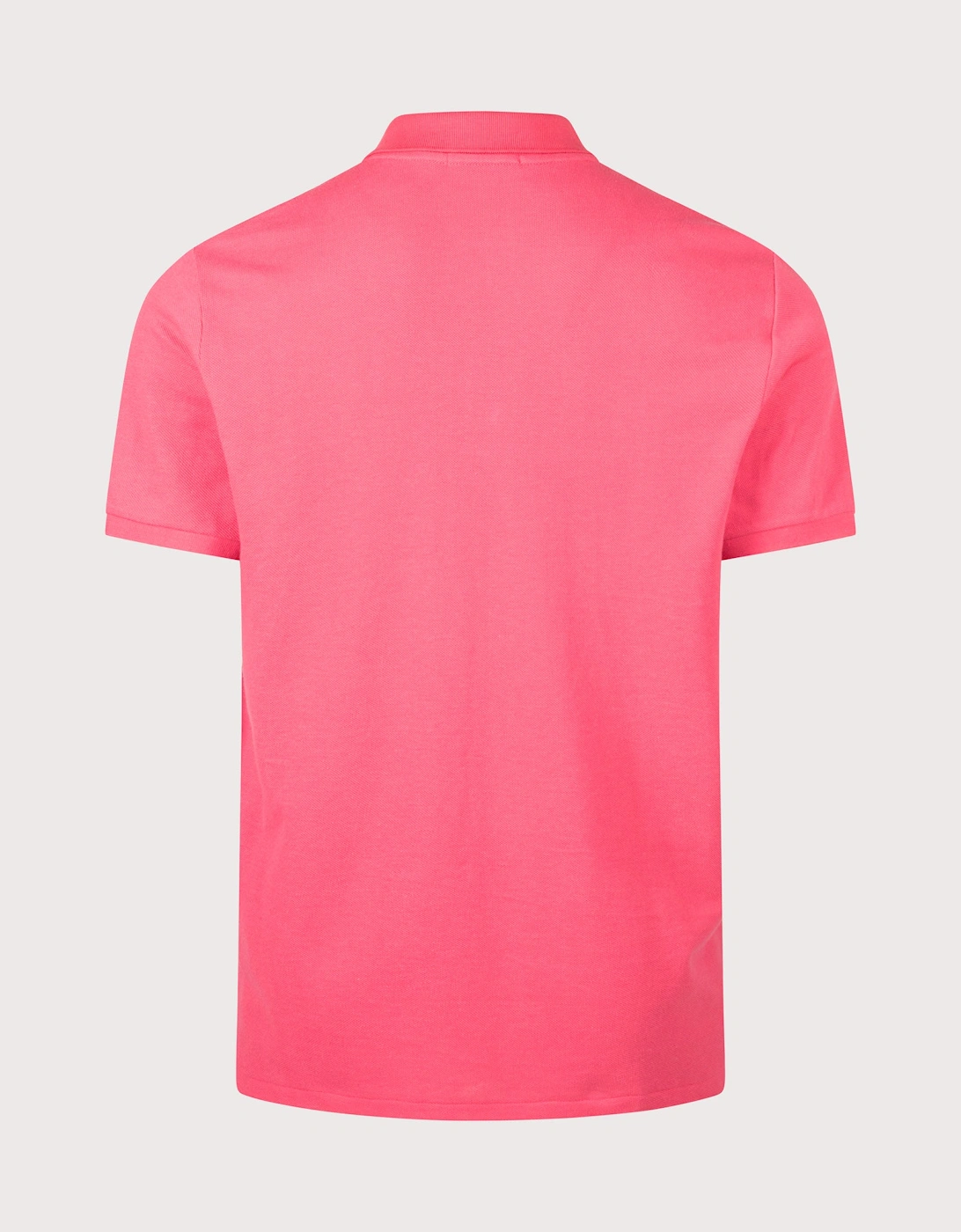 Custom Slim Fit Mesh Polo Shirt